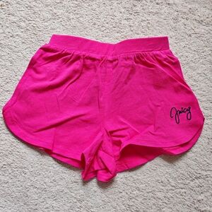 2/25 Juicy Couture Girl's  Elastic Waist Jogging/ Summer Beach Shorts